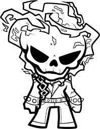 Pin By Sebastian Rydd On Tatoo In 2020 Coloring Pages Unicorn Coloring Pages Ghost Rider Tattoo