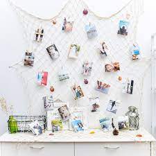 We did not find results for: Photo Hanging Display With 40 Clip By Hayata Fishing Net Wall Decor Picture Frames Walld Fishing Net Wall Decor Hanging Photos Christmas Decorations Bedroom