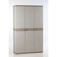Armoire De Rangement Titanium Plastiken Armoire Haute 3 Portes Avec Tagres Et Penderie Armoire Rangement Armoire 3 Portes Armoire Plastique