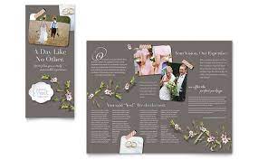 Wedding Planner Brochure Template Design Event Planning Brochure Wedding Planner Business Card Wedding Planner Business