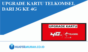 Cara Upgrade Kartu Telkomsel Dari 3g Ke 4g Secara Online Offline