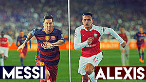 The football world is very small. Lionel Messi Alexis Sanchez Barcelona Vs Arsenal W Gastonnjr Youtube