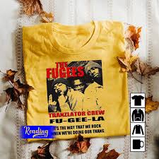 Fugees (tranzlator crew) guantanamera the fugees & wyclef jean ooh la la la the fugees cowboys the fugees killing me softly (movie awards) fugees & roberta flack boof baf fugees (tranzlator crew) ready or not fugees blame it on the sun fugees how many mics the fugees The Fugees Band Tranzlator Crew Fu Gee La T Shirt Tank Top Teevimy