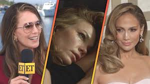 Diane Lane reacts to Jennifer Lopez revealing that she regrets turning down  Diane's Oscar-nominated role in 'Unfaithful' while at the 2025 Newport  Beach Film Festival Honors.