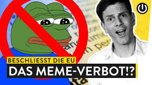 Zur navigation springenzur suche springen. Das Ende Der Memes Die Folgen Des Neuen Eu Artikels 13 Wal