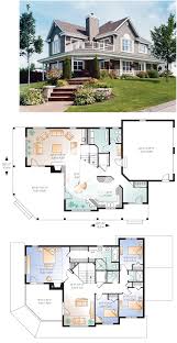 Traditioneller Hausplan 76267 Mit 4 Betten 3 Badern Garage Fur 2 Autos Landhaus Plan Traditionelles Haus Haus Plane
