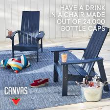 the canvas arrowhead chair muskoka chair outdoor furniture sets home