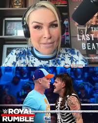 Dominik Mysterio comes out and he says he is gonna put an end to John  Cena's retirement tour. He is gonna embarrass John in his hometown and take  back his Intercontinental Championship.