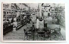 Buena Park Ca Rppc Postcard General Merchandise Store Knotts Berry Farm 29ju6 Knotts Berry Farm General Store Buena Park