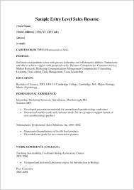 2345 lexington ave., miami, florida phone: Basic Entry Level Resume Examples Best Resume Examples