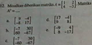 Check spelling or type a new query. Cara Mengerjakan Matriks Pangkat Suksesprivat