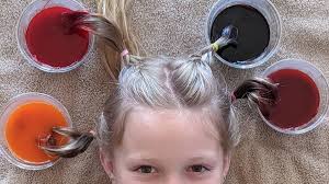 If you have darker hair do it for 30 minutes. How To Dye Your Kid S Hair With Kool Aid
