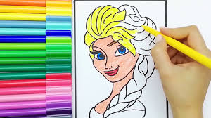 Elsa Cizgi Film Resimler Elsa Boyama Elsa Resmi Elsa Cizimi Nasil Cizilir Boyama Youtube