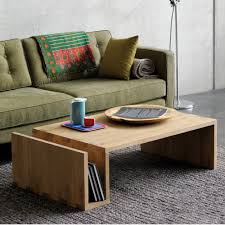 Oak Naomi Coffee Table With The N101 Sofa By Ethnicraft Minimalist Furniture Design Retro Coffee Tables Minimalist Furniture