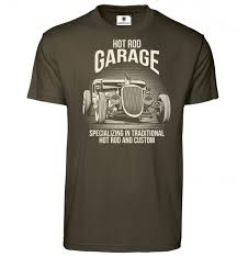 Just because it's practical, doesn't mean it. Bedrucktes Herren Oldschool T Shirt Traditional Hot Rod Garage Flagshipstore Hamburg