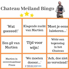 Chateau Meiland Bingo Bingo Mindmaps Creatieve Ideeen