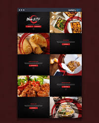 Design Of The Day Chinese Food Restaurant Website Design Concept By Our Talented Designer Hol Restaurant Website Design Chinese Food Restaurant Lunch Specials