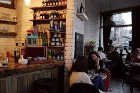 Parisian Style French Music Great Coffee That S A Beautiful Cafe A Few Minutes Walk From The Bratislava Castle Kava Bar Ht Kava Cool Cafe Bar Interior