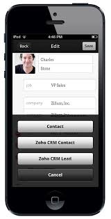 More than just a powerful id scanner. Introducing Business Card Scanner App For Zoho Crm Zoho Blog