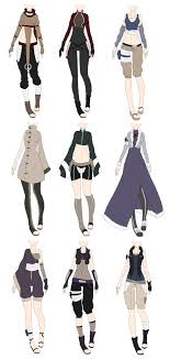 Naruto Outfit Adoptables 2 Closed Anime Outfits Fashion Design Drawings Fantasy Clothing