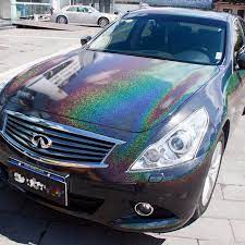 Black Rainbow Diamond Chrome Vinyl Wrap Film Topvinylwrap Com Attractive Car Wrap At Amazing Price Vinyl Wrap Car Car Wrap Vinyl Wrap