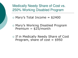 Ppt Medi Cal 250 Working Disabled Program Breaking Away