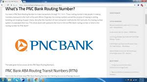 Deutsche bank ag has 1 ach branch codes available in sg. How To Find The Pnc Bank Routing Number Youtube