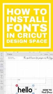 3 Easy Steps To Upload Fonts In Cricut And 3 Troublshooting Tips Free Fonts For Cricut Cricut Expression Cricut