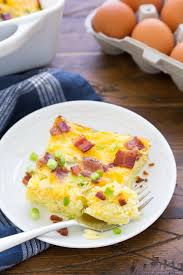 In a large bowl, beat the eggs. Easy Breakfast Casserole With Hash Browns Kristine S Kitchen