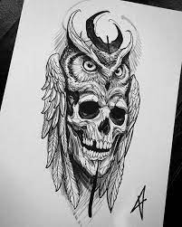 Gambar alat dapur hitam putih. 150 Hitam Putih Ideas Skull Art Skulls Drawing Satanic Art