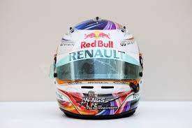 Sebastian Vettel 2011 Singapore Helmet Sebastian Bull