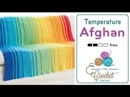 Temperature Blankets Crochet Patterns Color Charts And Tracking Sheets Oombawka Design Crochet