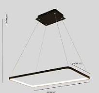 Linear Pendant Light Ambient Light Painted Finishes Metal Acrylic Bulb  Included, Adjustable, LED Integrated