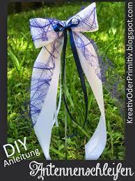 Um einer geschenkverpackung den letzten schliff zu verleihen, eignen sich geschenkschleifen, die man auch selber machen kann. Kreativ Oder Primitiv Antennenschleifen Zur Hochzeit Hochzeit Schultute Selber Machen Hochzeit Auto