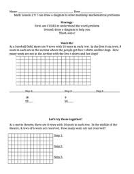 This file contains 5 worksheets, reviewing basic skills from the previous grade. Go Math Grade 4 Chapter 2 Modified Lesson Worksheets By Adriana Cella