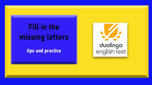 Duolingo Missing Letters Tips And Practice Youtube