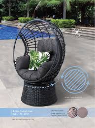 Learn how with bunnings warehouse. Robin Swivel Egg Chair Outdoor Furniture Northside