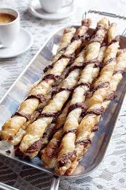 Easy Puff Pastry Nutella Twists Recipe Puff Pastry Desserts Nutella Puff Pastry Nutella Recipes