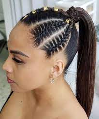 Youtuber Jackie Aina Drops Glorious Ny Eyeshadow Palette Braided Hairstyles Braids For Long Hair Cornrow Hairstyles