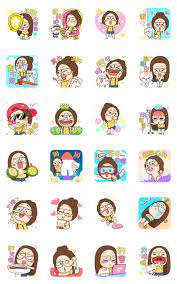 Tuagom Pop Up Stickers 4 Sticker For Line Whatsapp Android Iphone Ios Line Sticker Cool Stickers Digital Sticker