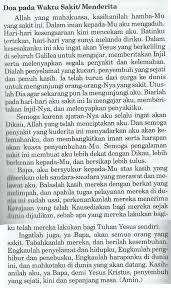 Doa yang biasa diucapkan umat katolik sebagai devosi kepada bunda maria di depan patung bunda maria adalah doa. Doa Pelepasan Orang Sakit Katolik