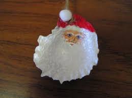 Great prices on decorations, costumes, cards & more seasonal items. Make Santa Christmas Tree Ornaments With Seashells Craft Projects For Every Fan