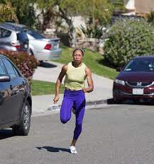Allyson felix is married to her husband, kenneth ferguson. Yes That S Allyson Felix Running Down Your Block The New York Times