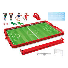 Playmobil soccer shootout carry case $25.00. Playmobil 70046 Fc Bayern Munchen Fussballarena Zum Mitnehmen Duo Shop De