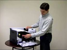 This driver package is available for 32 and 64 bit pcs. Hp Color Laserjet Cp3525n Installation Youtube