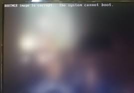 Bootmgr Is Corrupt Computer Doesn T Recognize The Windows 10 Installation Usb Stick And Won T Start Bios Show The Key For It Frontier Forums
