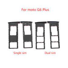 When you are purchasing a service plan, you will be required to purchase a sim kit. For Motorola Moto G6 Plus Sim Card Tray Holder Slot Single Dual Replacement Sim Card Adapters Aliexpress