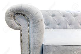 Erfreulich roller sofabett in 2020 big sofas sofa couch. A Roller A Handrail Of A Light Sofa With Rivets On A White Background Stock Photo Picture And Royalty Free Image Image 94256434