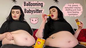 Ballooning Babysitter: Roleplay and Feeding 