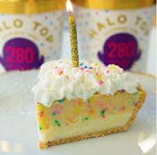 Best Birthday Cake Flavours List This Halo Top Pie Will Make You Wish Every Day Was Your Birthday Recipe Birthday Pies Desserts Birthday Cake Flavors